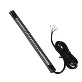Maxbell 2xMotorcycle Flexible Integrated 48-LED Brake Tail Turn Signal Light Strip