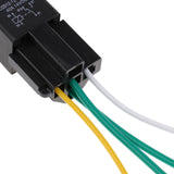 Maxbell 6xCar Automotive Truck 4 Pin 12V 40 Amp SPDT NC Relay and Harness Socket