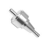 Maxbell 4xUniversal Aluminum Motorcycle Dirt Bike Inline Fuel Oil Filter 6mm Silver