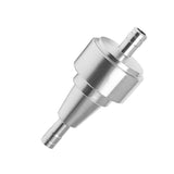 Maxbell 4xUniversal Aluminum Motorcycle Dirt Bike Inline Fuel Oil Filter 6mm Silver