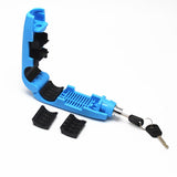 Maxbell Maxbell Blue Motorcycle Handlebar Brake Lever Accelerator Lock Anti Theft Security