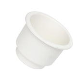 Maxbell 4xWhite Side Hole Recessed Cup Drink Holder for Marine Boat Car RV