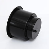 Maxbell 2xBlack Side Hole Recessed Cup Drink Holder for Marine Boat Car RV
