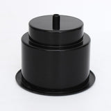 Maxbell 10xBlack Center Hole Recessed Cup Drink Holder for Marine Boat Car RV