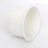 Maxbell 10xBoat Plastic White Recessed Cup Drink Holder for Marine Yacht Truck RV