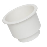 Maxbell 30xWhite No Holes Recessed Cup Drink Holder for Marine Boat Car RV