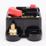 Maxbell 5xWaterproof 200 A Manual Reset Circuit Breaker Switch 12V Car SUV Marine Boat