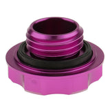 Maxbell 5xRacing Valve Aluminium Oil Fuel Cap Filler Tank Cover Plug for Honda Purple