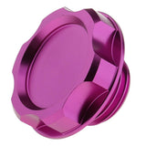 Maxbell 5xRacing Valve Aluminium Oil Fuel Cap Filler Tank Cover Plug for Honda Purple