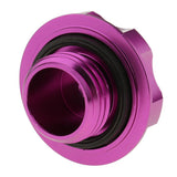 Maxbell 5xRacing Valve Aluminium Oil Fuel Cap Filler Tank Cover Plug for Honda Purple
