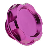 Maxbell 5xRacing Valve Aluminium Oil Fuel Cap Filler Tank Cover Plug for Honda Purple