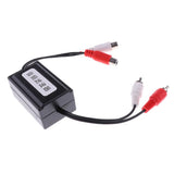 Maxbell 3x 2 RCA to 2 RCA Ground Loop Isolator Noise Audio Filter for Car Home Stereo