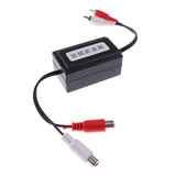 Maxbell 4x 2 RCA to 2 RCA Ground Loop Isolator Noise Audio Filter for Car Home Stereo