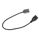 Maxbell 2xUSB Cable Adapter for Honda Civic Jazz Fit CR-V Accord Odyssey Audio