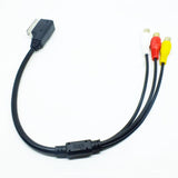 Maxbell 2xAMI to RCA Car Audio Music Play Cable Adapter Converter for Audi A3 A4 A5 A6