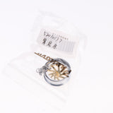 Maxbell Maxbell Fashion Creative Car Wheel Hub Rim Model Keychain Key Ring - Silver&Gold