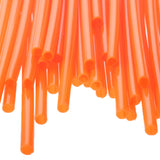 Maxbell 72Pcs Universal Motocross Wheel Rim Spoke Wraps Skins Cover Orange & White