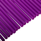 Maxbell 2x36 Pieces Universal Motocross Wheel Rim Spoke Wraps Skins Cover Purple