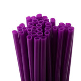 Maxbell 2x36 Pieces Universal Motocross Wheel Rim Spoke Wraps Skins Cover Purple