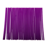 Maxbell 2x36 Pieces Universal Motocross Wheel Rim Spoke Wraps Skins Cover Purple