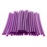 Maxbell 2x36 Pieces Universal Motocross Wheel Rim Spoke Wraps Skins Cover Purple