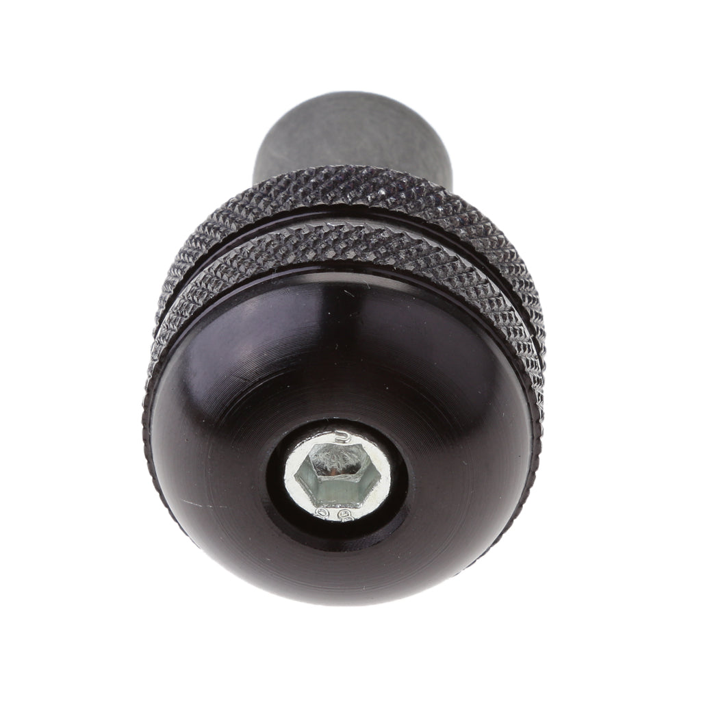 Maxbell Motorcycle Handlebar Hand Grip Bar Ends Plug Slider for Yamaha Black