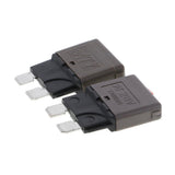 Maxbell 4x2 Piece Automatic 28V Marine Resettable Fuse Auto Circuit Breaker Blade 8A