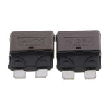 Maxbell 4x2 Piece Automatic 28V Marine Resettable Fuse Auto Circuit Breaker Blade 8A