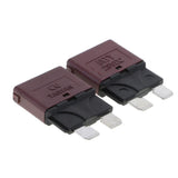 Maxbell 3x2 Piece Automatic 28V Marine Resettable Fuse Auto Circuit Breaker Blade 10A