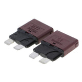 Maxbell 3x2 Piece Automatic 28V Marine Resettable Fuse Auto Circuit Breaker Blade 10A