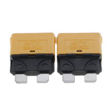 Maxbell 3x2 Piece Automatic 28V Marine Resettable Fuse Auto Circuit Breaker Blade 20A