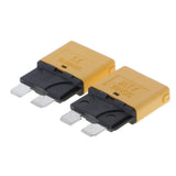Maxbell 3x2 Piece Automatic 28V Marine Resettable Fuse Auto Circuit Breaker Blade 20A