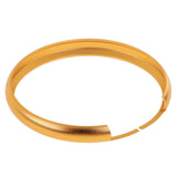 Maxbell 2x45cm Aluminum Smart Key Fob Protective Ring Cover For   Gold