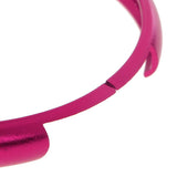 Maxbell 3x45cm Aluminum Smart Key Fob Protective Ring Cover For BMW  Pink