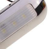 Maxbell 6x12V Marine/Boat/RV LED Oblong Oval Surface Mount Courtesy Accent Light White