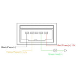 Maxbell 20xPush Switch White LED Power Symbol For        2008-up