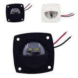 Maxbell 2xBoat Marine Caravan RV Auto Interior 12 Volt LED Courtesy Floor Light Black