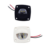 Maxbell 2xBoat Marine Caravan RV Auto Interior 12 Volt LED Courtesy Floor Light Black