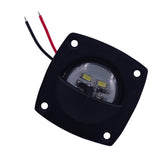 Maxbell 2xBoat Marine Caravan RV Auto Interior 12 Volt LED Courtesy Floor Light Black