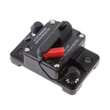 Maxbell 2x50 Amp Manual Reset Circuit Breaker Switch 12V-42V Car SUV Marine Boat