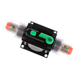 Maxbell 6xIn-Line Manual Reset Circuit Breaker Car Stereo Audio Fuse 12V/24V/32V 10A