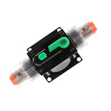 Maxbell 3xIn-Line Manual Reset Circuit Breaker Car Stereo Audio Fuse 12V/24V/32V 10A