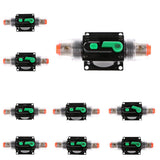 Maxbell 20xIn-Line Manual Reset Circuit Breaker Car Stereo Audio Fuse 12V/24V/32V 10A