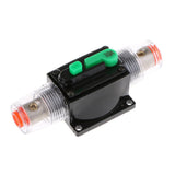 Maxbell 10xIn-Line Manual Reset Circuit Breaker Car Stereo Audio Fuse 12V/24V/32V 10A