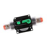 Maxbell 10xIn-Line Manual Reset Circuit Breaker Car Stereo Audio Fuse 12V/24V/32V 15A