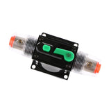 Maxbell 6xIn-Line Manual Reset Circuit Breaker Car Stereo Audio Fuse 12V/24V/32V 15A