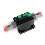 Maxbell 6xIn-Line Manual Reset Circuit Breaker Car Stereo Audio Fuse 12V/24V/32V 15A