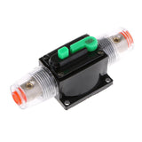 Maxbell 2 Pieces 100A Car Audio Circuit Breaker Fuse Holder Manual Reset Switch - Aladdin Shoppers