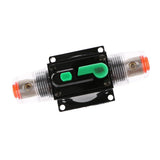 Maxbell 2 Pieces 100A Car Audio Circuit Breaker Fuse Holder Manual Reset Switch - Aladdin Shoppers