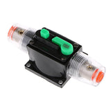 Maxbell 2 Pieces 100A Car Audio Circuit Breaker Fuse Holder Manual Reset Switch - Aladdin Shoppers
